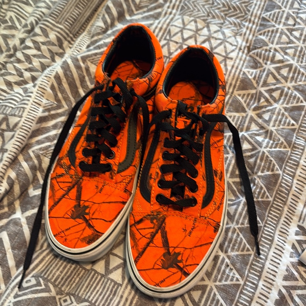 Camo Vans off the wall Realtree shoes